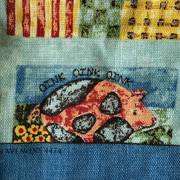 Irish linen kitchen towel New England by Ulster Weavers country pattern - Picture 9 of 9